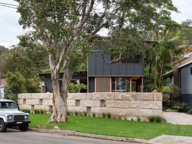 HOME Tessellated house in Newport designed by architect Matt Elkan. MUST CREDIT Pics by Clinton Weaver