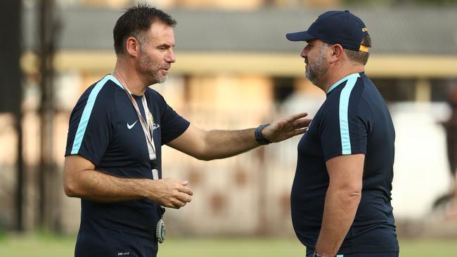 Ante Milicic is currently in Malaysia with the Socceroos. Picture: Getty