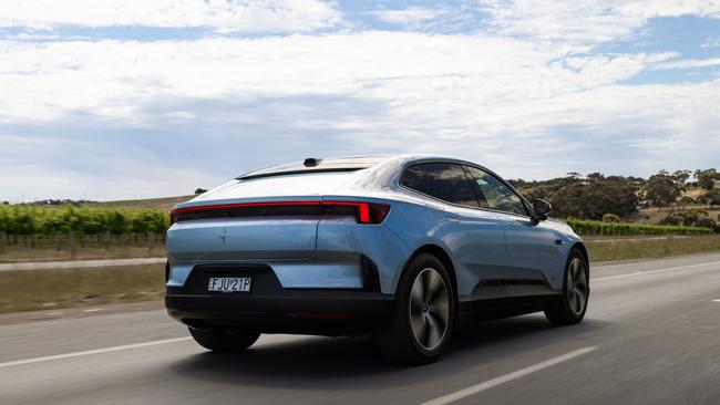 The Polestar 4 electric car is priced at $86,000 drive-away. Photo: Supplied