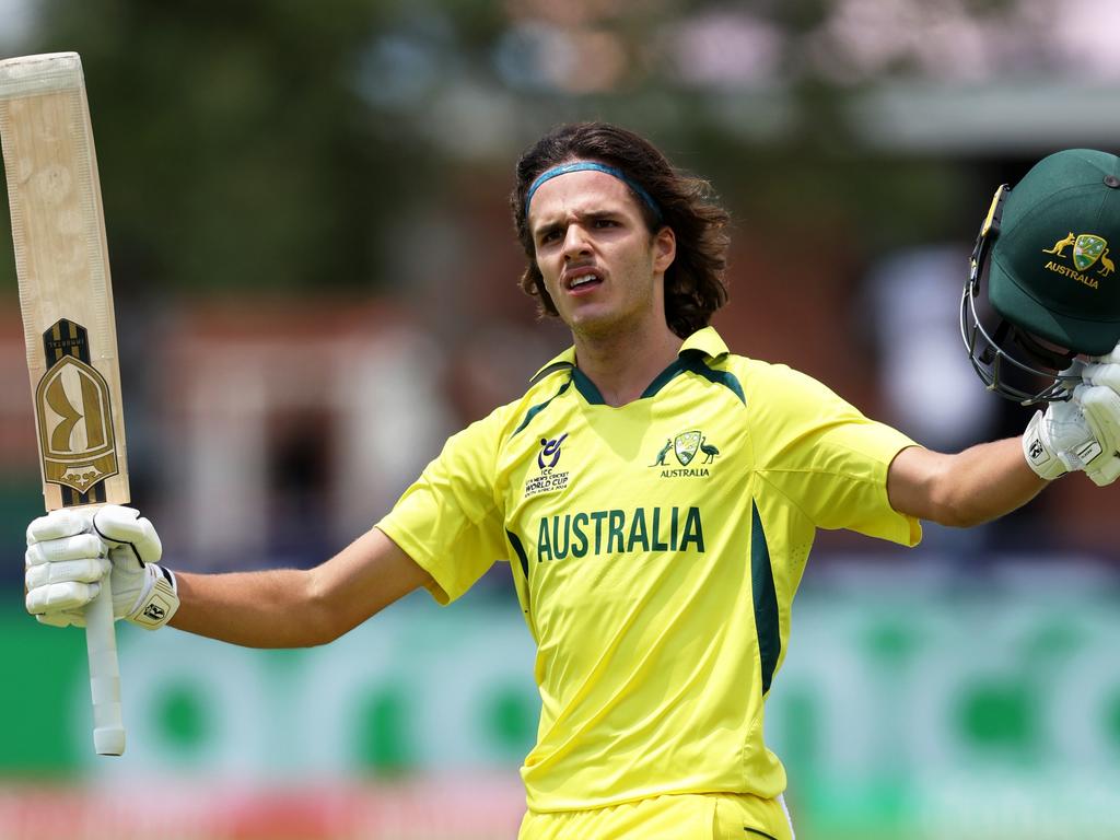 Konstas made a century during the Under 19 World Cup earlier this year. Picture: Matthew Lewis-ICC/ICC via Getty Images