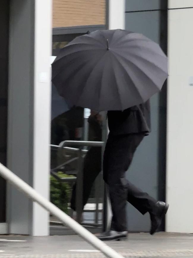 Michael Phillip Touzell outside Bankstown Local Court on Tuesday. Picture: Canterbury-Bankstown Express