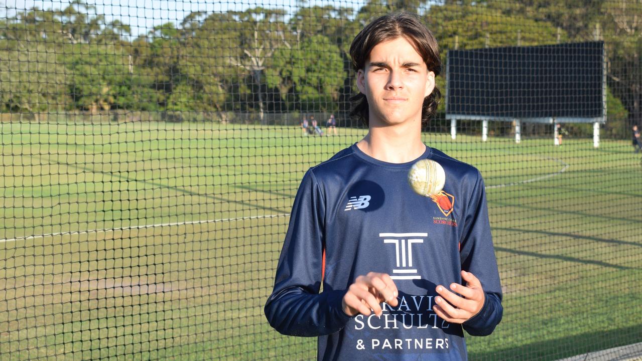 Finn Mayo has been uncovered as one of the Sunshine Coast Scorchers Lord's Taverners players to watch. Picture: Eddie Franklin