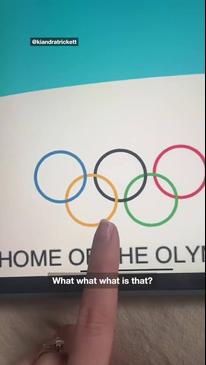 Nine uses wrong Olympic Rings logo