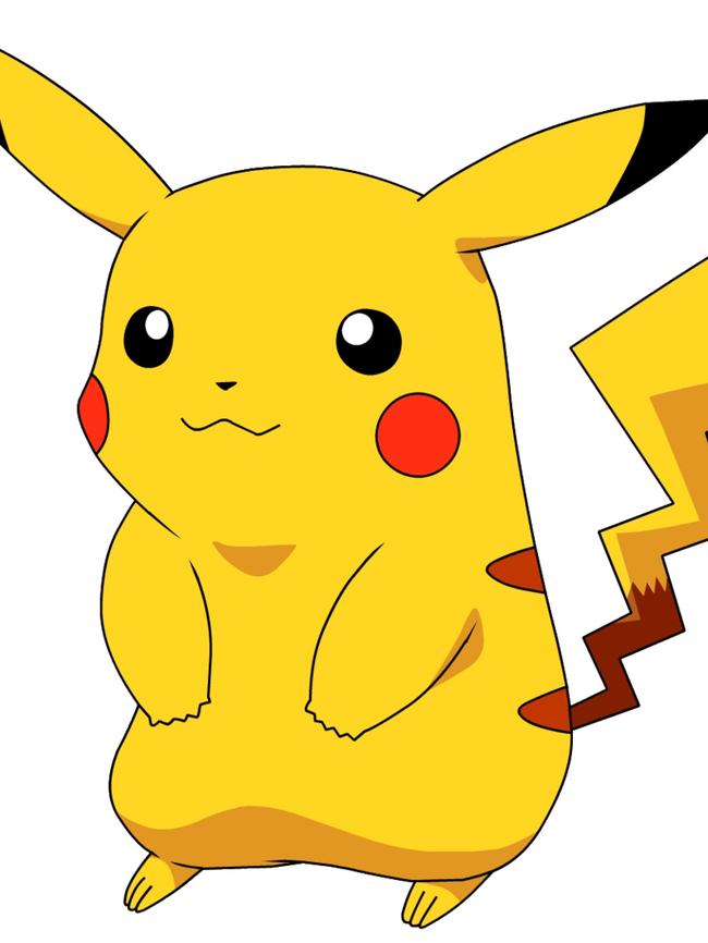 Pikachu - probably the most famous Pokemon character.