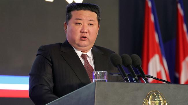 North Korean leader Kim Jong-un. Picture: AFP