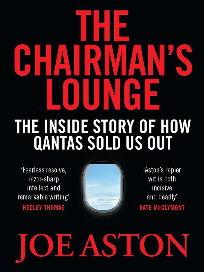 The Chairman’s Lounge by Joe Aston.