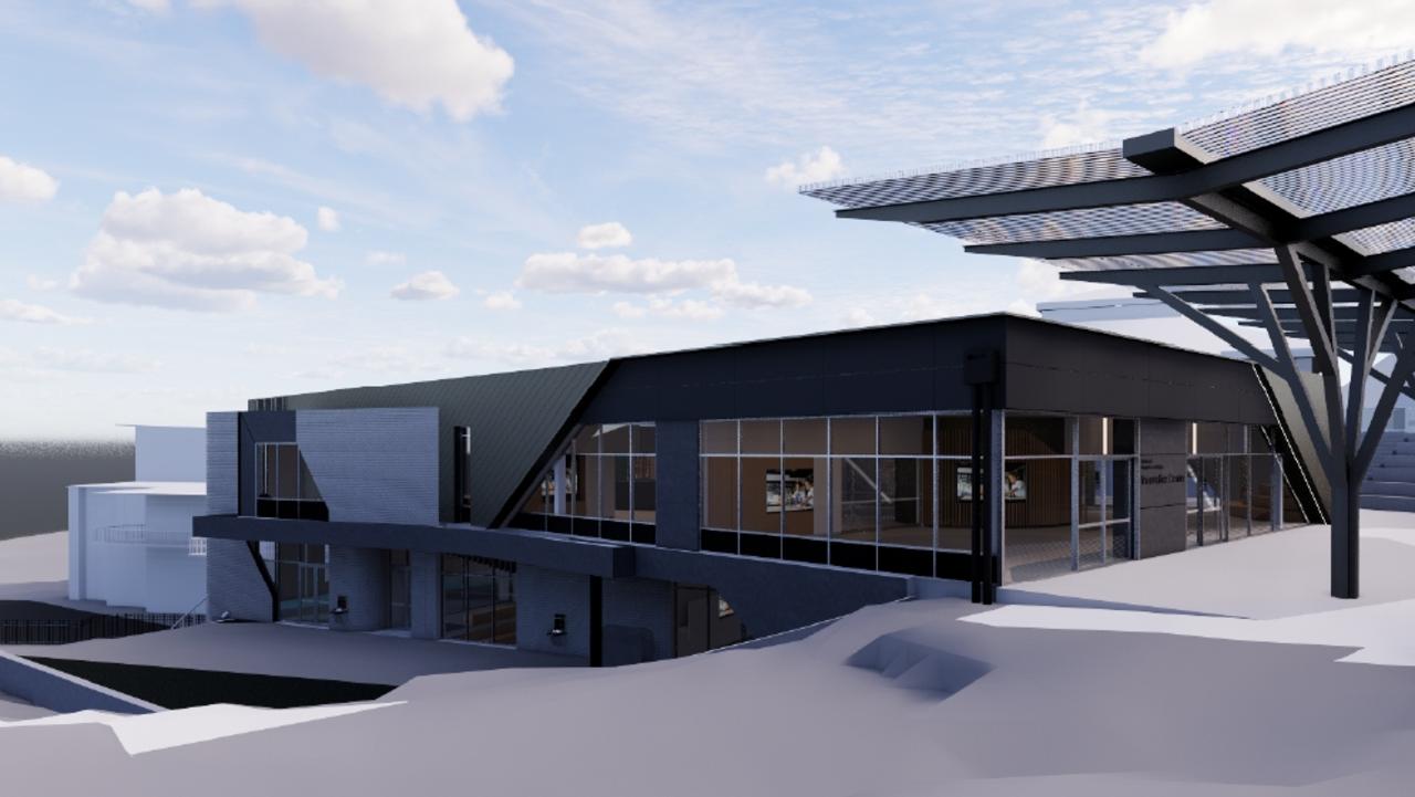 Artist impression of the learning centre at Hillcrest Christian College on the Gold Coast. Picture: Supplied