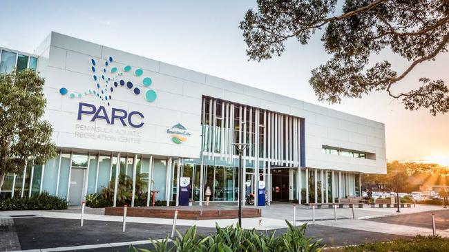 Lachlan Ebsworth, 22, faced the Frankston Magistrates Court on Monday where he pleaded guilty to breaking into and damaging Peninsula Aquatic Recreation Centre (PARC).