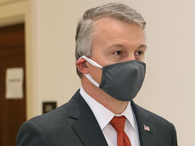 WASHINGTON, DC - MAY 14: Rick Bright, former director of the Biomedical Advanced Research and Development Authority, arrives at the Rayburn House Office Building before testifying about the government response to the novel coronavirus pandemic to the House Energy and Commerce Committee on Capitol Hill May 14, 2020 in Washington, DC. Warning that COVID-19 could make '2020 will be the darkest winter in modern history,' Bright has filed a federal whistleblower complaint alleging he was fired for opposing the use of a drug promoted by President Donald Trump as a potential coronavirus treatment.   Chip Somodevilla/Getty Images/AFP == FOR NEWSPAPERS, INTERNET, TELCOS & TELEVISION USE ONLY ==