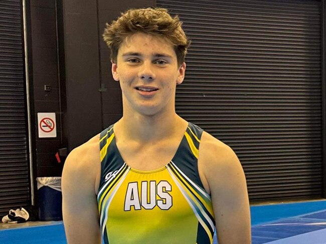 Cameron Tidd is one of SA's top up and coming gymnasts. Picture: Supplied