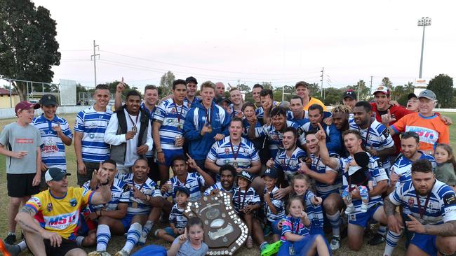 Past Brothers won the Bundaberg Rugby League A-Grade title with a 22-18 win over Wallaroos.