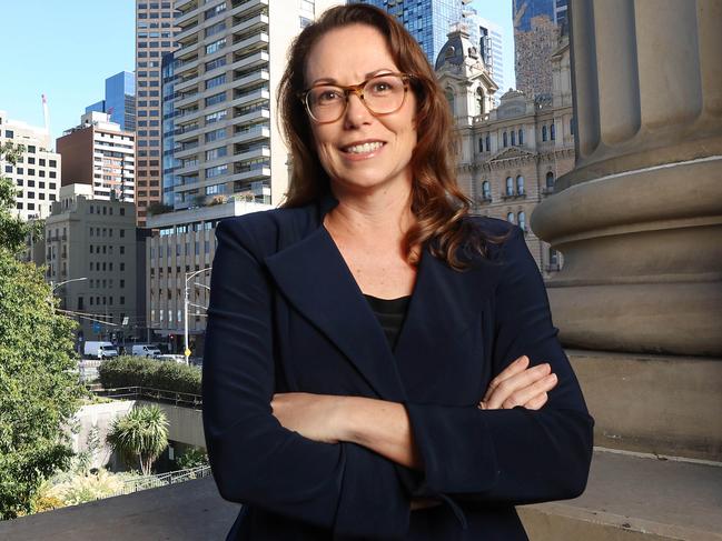 Treasurer Jaclyn Symes’ first budget will deliver an ­operating surplus of $600m. Picture: David Caird