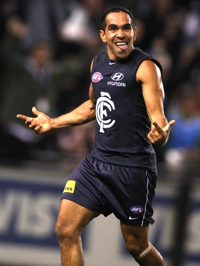 Eddie Betts was a fan favourite at Carlton.