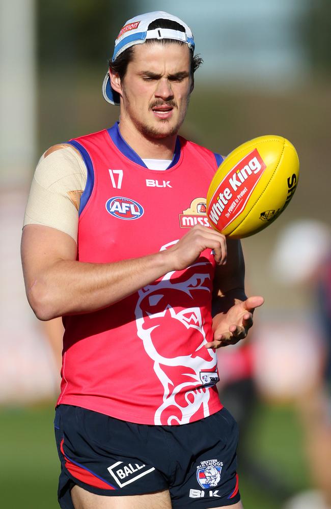 Tom Boyd is on the outer after a drunken altercation with teammate Zaine Cordy. Picture: Mark Stewart