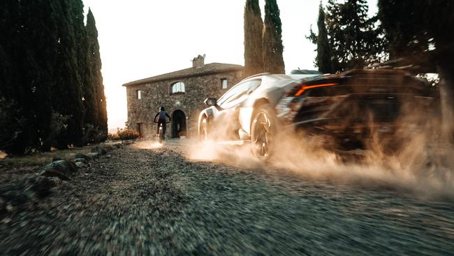 The Huracan Sterrato will leave you in the dust, literally.