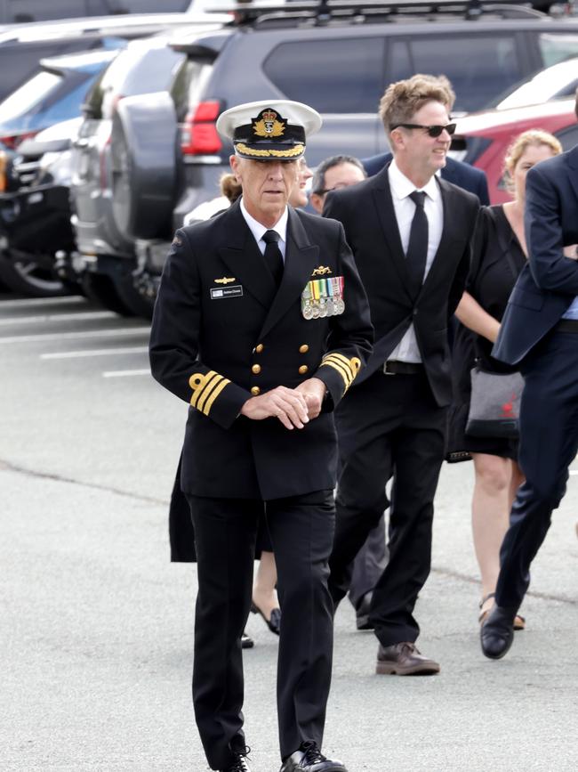 At the State Funeral Service for Mike Ahern AO, at Our Lady of the Rosary Catholic Church, Caloundra, on Friday 25th August 2023 - Photo Steve Pohlner