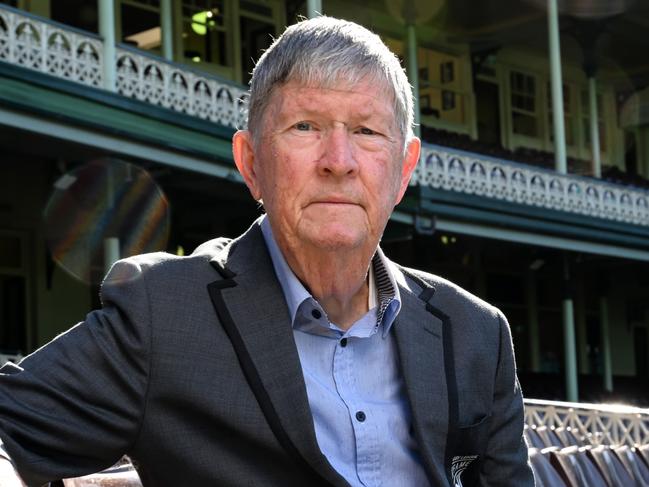 Former Daily and Sunday Telegraph sports journalist Ian Heads at his induction into the Rugby League Hall of Fame. Picture: Grant Trouville / NRL Imagery