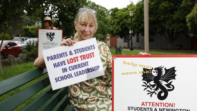 Cheryl Doyle the grandmother of two current students at Newington College. Picture: Richard Dobson