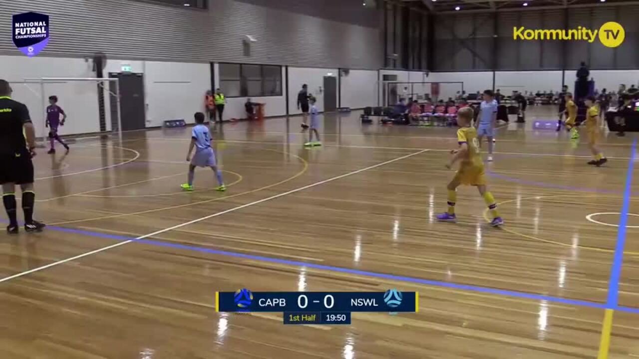 Replay: Capital Football Blue v Football NSW Lightning (U12 Boys) - 2025 National Futsal Championships Day 2