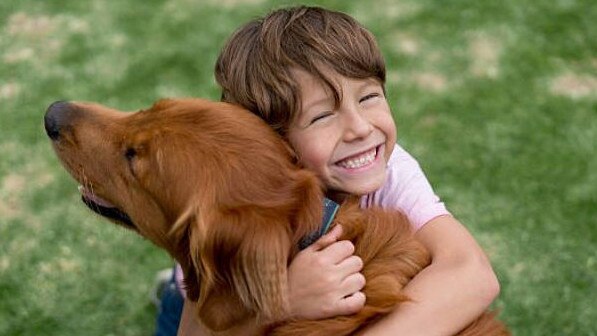 Young boy with pet dog. Picture: iStock.