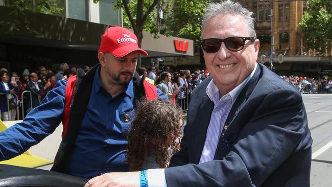 Lee Freedman at the Melbourne Cup parade in 2016. Picture: Ian Currie