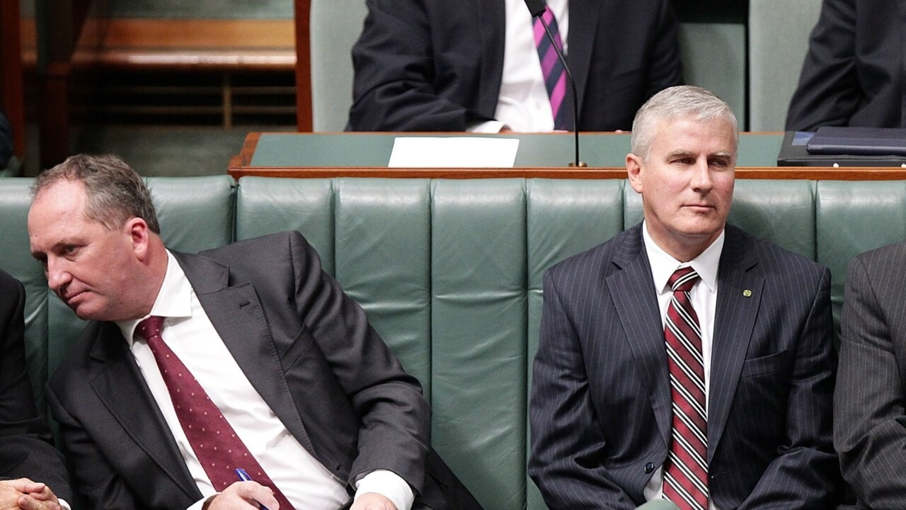 ‘War’ between Barnaby Joyce and Michael McCormack seems to be ‘well and truly over’