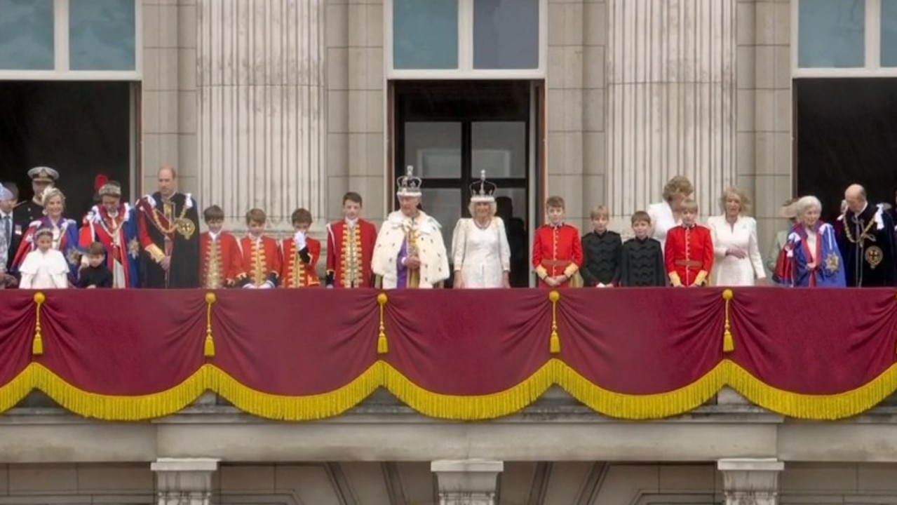 King Charles and Queen Camilla. Picture: Sky News