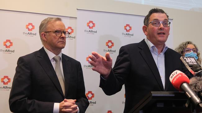 Mr Hanney’s pay is within range of the $564,000 earned by Anthony Albanese and more than Daniel Andrews. Picture: Luis Enrique Ascui