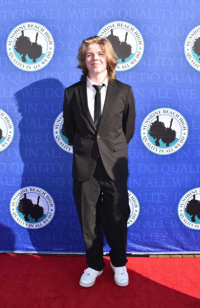 Finnbar at the Sunshine Beach State High School formal 2024.