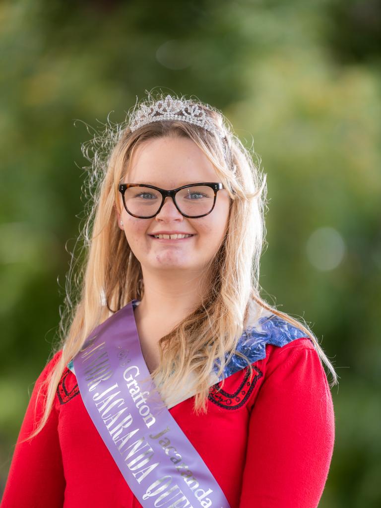 2021 Junior Jacaranda candidate Chelsea Rose GosperChelsea Rose is proudly sponsored by Civic Motel"I love Jacaranda time! Since I was a little girl growing up in Grafton, my family has always attended the Jacaranda festival. In 2019 I went to the Queen Crowning and it really warmed my heart knowing that I could be a part of this tradition and make all my dreams come true. I am looking forward to attending the Caringa Ball and excited to see all the beautiful dresses, I will feel like a princess!"