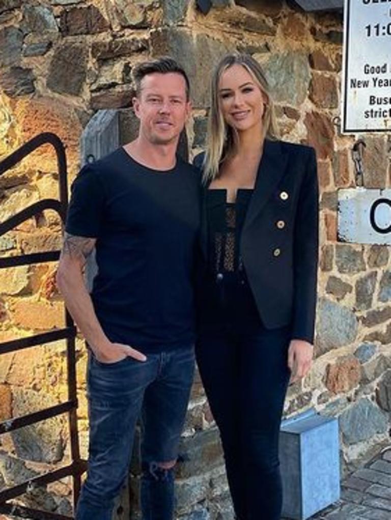 V8 Supercar champion James Courtney and wife Carys announce they