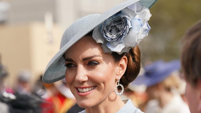 Catherine, Princess of Wales attends King Charles III's Coronation Garden Party at Buckingham Palace in London. Picture: Getty Images.