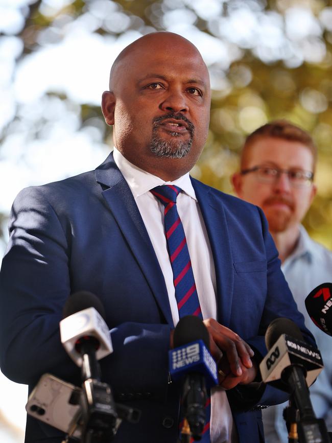 NSW Teachers Federation deputy president Henry Rajendra. Picture: Sam Ruttyn