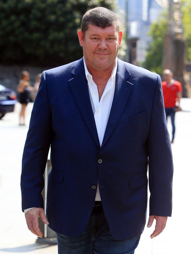 James Packer earlier this year. Picture: Aaron Francis