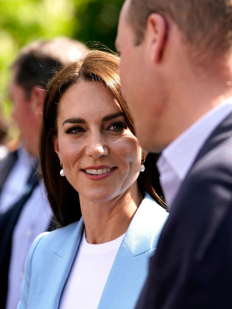 Catherine, Princess of Wales and Prince William attended church with Prince Andrew. Picture: AFP