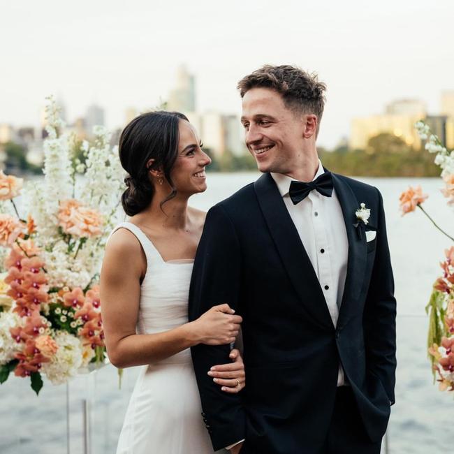 Sarah Joyce and Jack Billings. Picture: Alex Motta