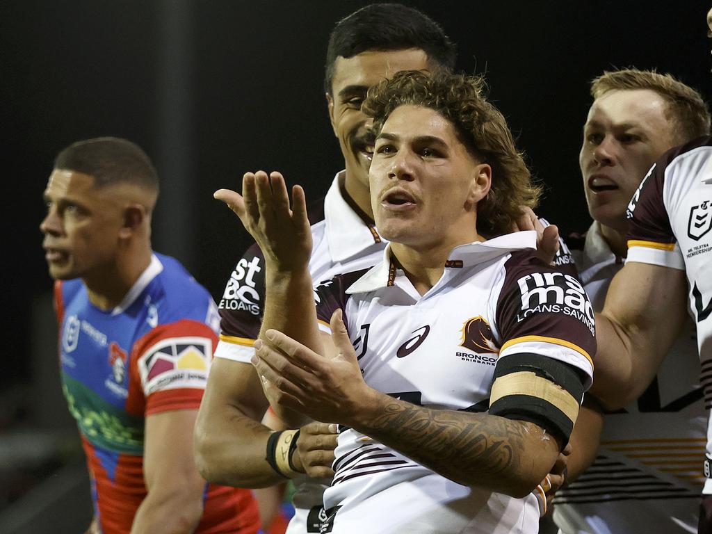 Reece Walsh scored 14 tries in 14 games for the Broncos in 2024. Picture: NRL