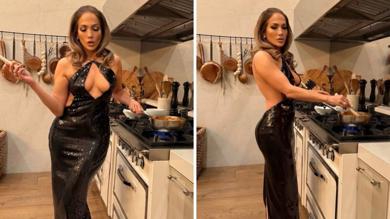 In December, Lopez revealed that she was still living in the home, sharing several images of herself posing inside it. Picture: Instagram/Jennifer Lopez