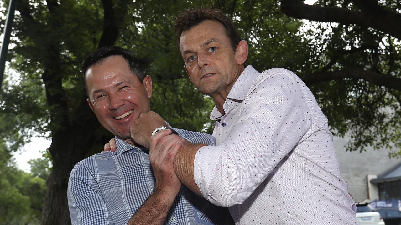 Ricky Ponting and Adam Gilchrist will battle it out on Sunday afternoon. Photo: Robert Cianflone/Getty Images.