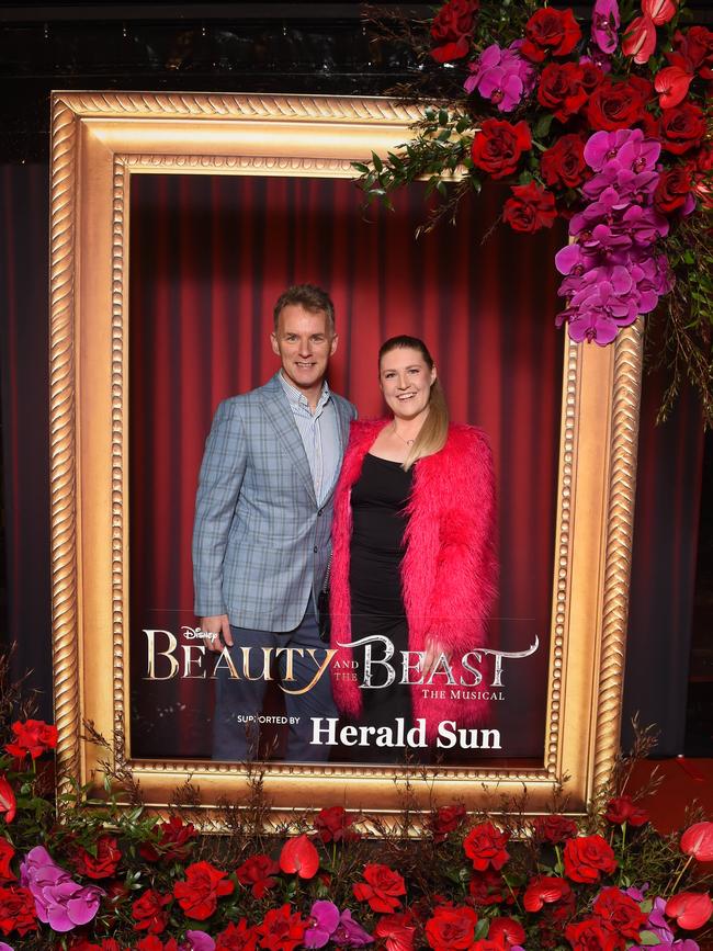 Opening night: Beauty and The Beast at Her Majestys Theatre, Melbourne. Picture: Josie Hayden