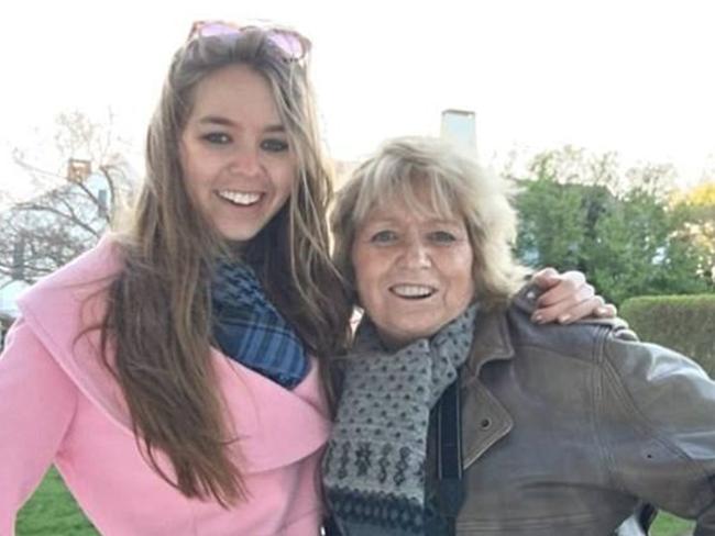 Saoirse with her mother Courtney, the daughter of Robert F. Kennedy.