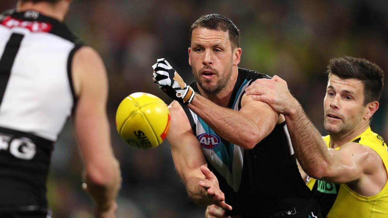 Travis Boak is showing no signs of slowing down. Picture: Getty Images