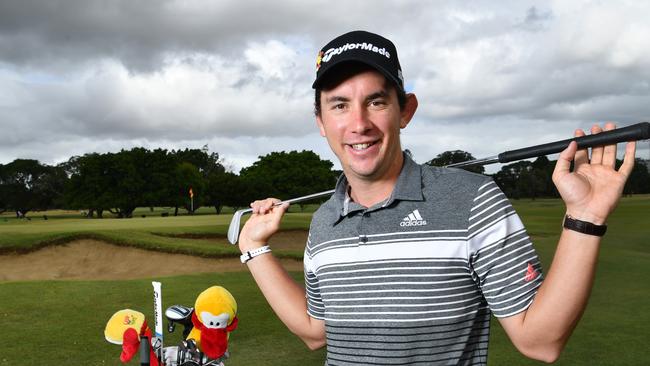 Bendigo’s Lucas Herbert is among the best golfers in the world right now. Picture: AAP Image/Darren England