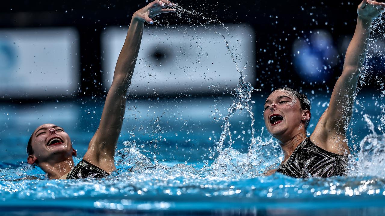 Rayna Carolyn Buckle and Kiera Gazzard of Australia. Photo by David Balogh/Getty Images