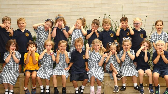 Belmont Primary School 2025 Prep L front Meadow Hoey, Edwin Hodgson, Florence Preston, Jean Banyard, Clementine Myers, Inalah Garwood, Lola Riordan, Penny Chamberlain, Lewis OÃ•Brien, Jed Rogers. Back Percy Hazelager, Teddy Moore, Willow Campbell, Simmy Saunders, Maggie Eales-Barton, Otis Parsons, William Kelly, Kasper Slade, Harvey Nuske, Aria Marinelli