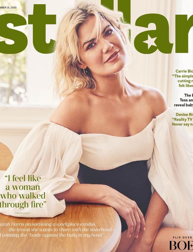 Sarah Harris looking gorge on the cover of Stellar mag.