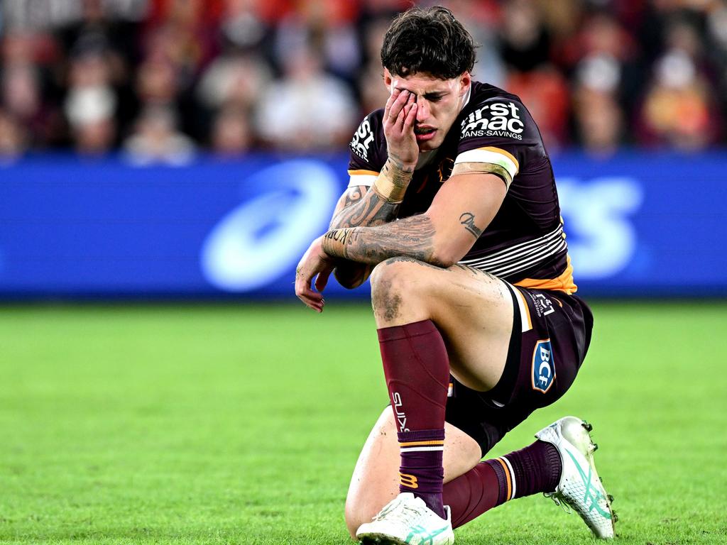 The Broncos slip to sixth after their sixth loss. Picture: Bradley Kanaris/Getty Images