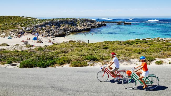 Rottnest Island has landed a further funding boost to increase its appeal to visitors. Picture: Mark Daffey