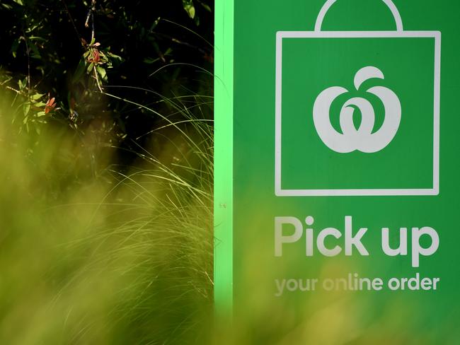 SYDNEY, AUSTRALIA - NewsWire Photos APRIL, 28, 2021: A Woolworth supermarket in Sydney. Picture: NCA NewsWire/Joel Carrett