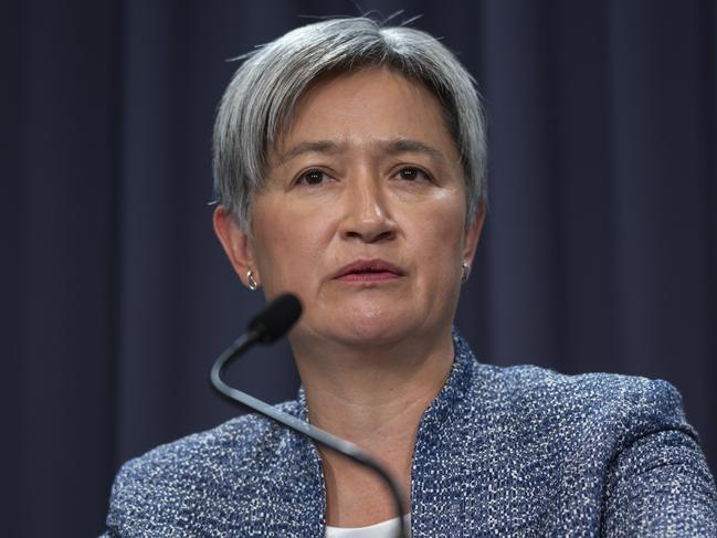 Foreign Minister Penny Wong. Picture: NCA NewsWire / Martin Ollman